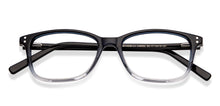 Load image into Gallery viewer, Black Rectangle Full Rim Unisex Eyeglasses by Vincent Chase-149692