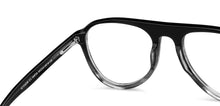Load image into Gallery viewer, Black Aviator Full Rim Unisex Eyeglasses by Vincent Chase-149718