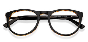 Black Round Full Rim Unisex Eyeglasses by Vincent Chase-149722