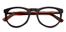 Load image into Gallery viewer, Black Round Full Rim Unisex Eyeglasses by Vincent Chase-149723