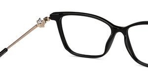 Black Cat Eye Full Rim Women Eyeglasses by Vincent Chase-149752