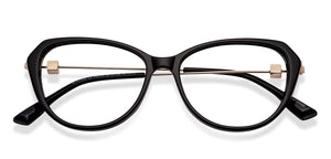Black Cat Eye Full Rim Women Eyeglasses by Vincent Chase-149754