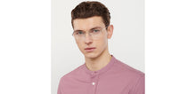 Load image into Gallery viewer, Silver Rectangle Half Rim Unisex Eyeglasses by Vincent Chase-149780