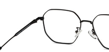 Load image into Gallery viewer, Black Geometric Full Rim Unisex Eyeglasses by Vincent Chase-150000
