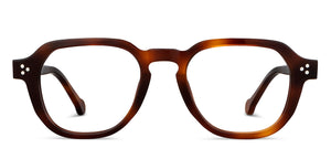 Tortoise Rectangle Full Rim Unisex Eyeglasses by Vincent Chase-150074