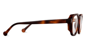 Tortoise Rectangle Full Rim Unisex Eyeglasses by Vincent Chase-150074