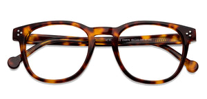 Tortoise Rectangle Full Rim Unisex Eyeglasses by Vincent Chase-150076