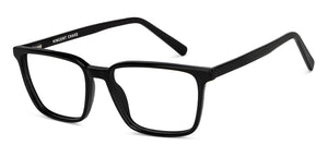 Black Rectangle Full Rim Unisex Eyeglasses by Vincent Chase-150161