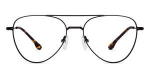 Black Aviator Full Rim Unisex Eyeglasses by Vincent Chase-150381