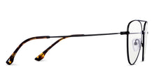 Load image into Gallery viewer, Black Aviator Full Rim Unisex Eyeglasses by Vincent Chase-150381