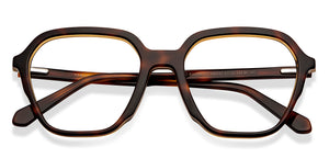 Tortoise Geometric Full Rim Unisex Eyeglasses by Vincent Chase-150742