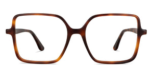 Tortoise Square Full Rim Unisex Eyeglasses by Vincent Chase-150746