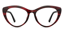 Load image into Gallery viewer, Maroon Cat Eye Full Rim Unisex Eyeglasses by Vincent Chase-151292