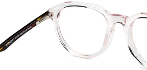 Transparent Geometric Full Rim Unisex Eyeglasses by Vincent Chase-151300