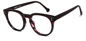 Tortoise Round Full Rim Unisex Eyeglasses by Vincent Chase-151303
