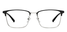 Load image into Gallery viewer, Silver Rectangle Full Rim Men Eyeglasses by Vincent Chase-152035