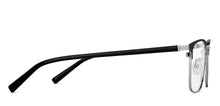 Load image into Gallery viewer, Silver Rectangle Full Rim Men Eyeglasses by Vincent Chase-152035
