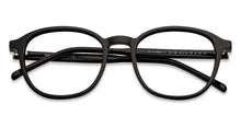 Load image into Gallery viewer, Black Round Full Rim Unisex Eyeglasses by Vincent Chase-201109