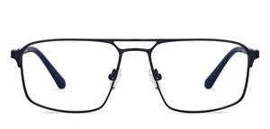 Blue Rectangle Full Rim Unisex Eyeglasses by Vincent Chase-200878