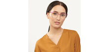 Load image into Gallery viewer, Purple Round Full Rim Women Eyeglasses by Vincent Chase-201073