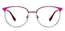 Load image into Gallery viewer, Purple Round Full Rim Women Eyeglasses by Vincent Chase-201073