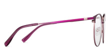 Load image into Gallery viewer, Purple Round Full Rim Women Eyeglasses by Vincent Chase-201073