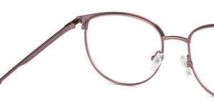 Purple Round Full Rim Women Eyeglasses by Vincent Chase-201073