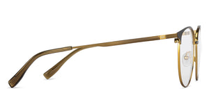 Brown Round Full Rim Unisex Eyeglasses by Vincent Chase-201074
