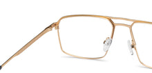 Load image into Gallery viewer, Blue Rectangle Full Rim Unisex Eyeglasses by Vincent Chase-201076