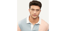 Load image into Gallery viewer, Gunmetal Square Full Rim Unisex Eyeglasses by Vincent Chase-201092