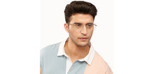 Load image into Gallery viewer, Gunmetal Square Full Rim Unisex Eyeglasses by Vincent Chase-201092