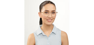 Gunmetal Square Full Rim Unisex Eyeglasses by Vincent Chase-201092