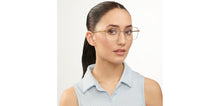 Load image into Gallery viewer, Gunmetal Square Full Rim Unisex Eyeglasses by Vincent Chase-201092