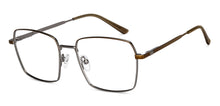 Load image into Gallery viewer, Gunmetal Square Full Rim Unisex Eyeglasses by Vincent Chase-201092