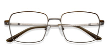 Load image into Gallery viewer, Gunmetal Square Full Rim Unisex Eyeglasses by Vincent Chase-201092