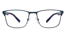 Load image into Gallery viewer, Blue Rectangle Full Rim Unisex Eyeglasses by Vincent Chase-201362