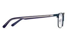 Load image into Gallery viewer, Blue Rectangle Full Rim Unisex Eyeglasses by Vincent Chase-201362