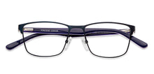 Load image into Gallery viewer, Blue Rectangle Full Rim Unisex Eyeglasses by Vincent Chase-201362