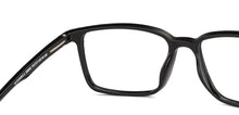 Load image into Gallery viewer, Black Rectangle Full Rim Unisex Eyeglasses by Vincent Chase Online-204942