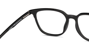 Black Square Full Rim Unisex Eyeglasses by Vincent Chase Online-204946