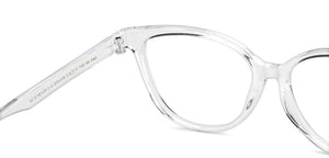 Transparent Cat Eye Full Rim Women Eyeglasses by Vincent Chase Online-205229