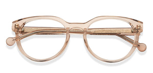 Brown Round Full Rim Unisex Eyeglasses by Vincent Chase-206640