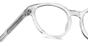Transparent Round Full Rim Unisex Eyeglasses by Vincent Chase-206641