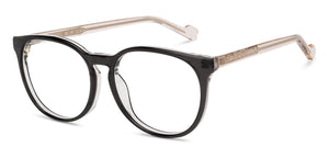 Black Round Full Rim Unisex Eyeglasses by Vincent Chase-206651