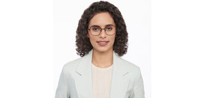 Black Geometric Full Rim Unisex Eyeglasses by Vincent Chase-207366