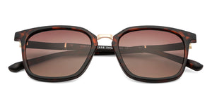 Brown Wayfarer Full Rim Extra Wide Unisex Sunglasses by Vincent Chase Polarized-138546