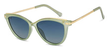 Load image into Gallery viewer, Green Cat Eye Full Rim Women Sunglasses by Vincent Chase Polarized-210001
