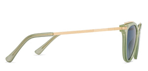 Green Cat Eye Full Rim Women Sunglasses by Vincent Chase Polarized-210001
