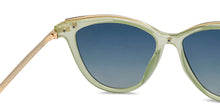 Load image into Gallery viewer, Green Cat Eye Full Rim Women Sunglasses by Vincent Chase Polarized-210001