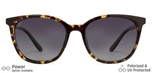 Brown Cat Eye Full Rim Women Sunglasses by Vincent Chase Polarized-141193